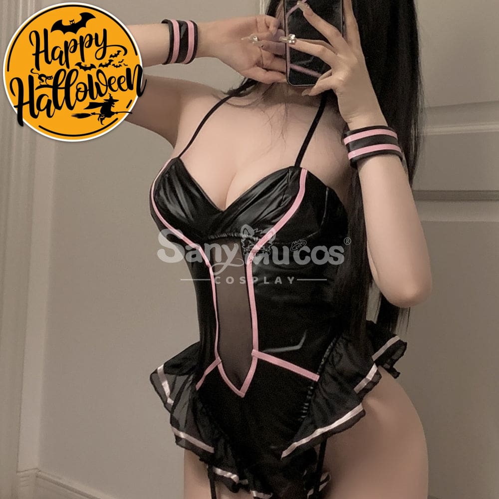 【In Stock】Sexy Cosplay Lingerie Queen Soft Fur Ball Bunny Girl Uniform Costume Costumes