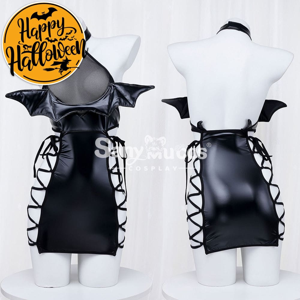 【In Stock】Sexy Cosplay Patent Leather Tight Lingerie Costume Costumes