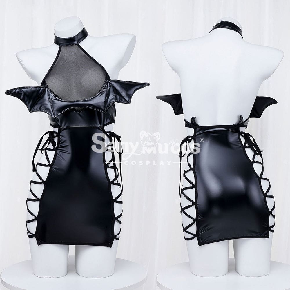 【In Stock】Sexy Cosplay Patent Leather Tight Lingerie Costume Costumes
