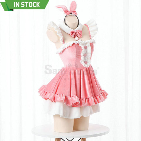 【In Stock】Sexy Cosplay Rem/Ram Bunny Girl Uniform Costume Costumes