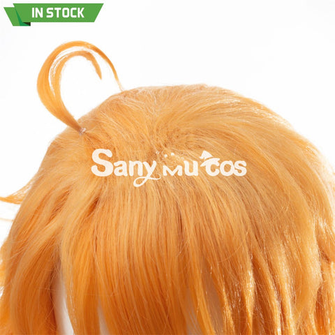 The Promised Neverland Emma Golden Gradient Cosplay Wig