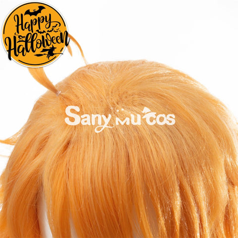 The Promised Neverland Emma Golden Gradient Cosplay Wig