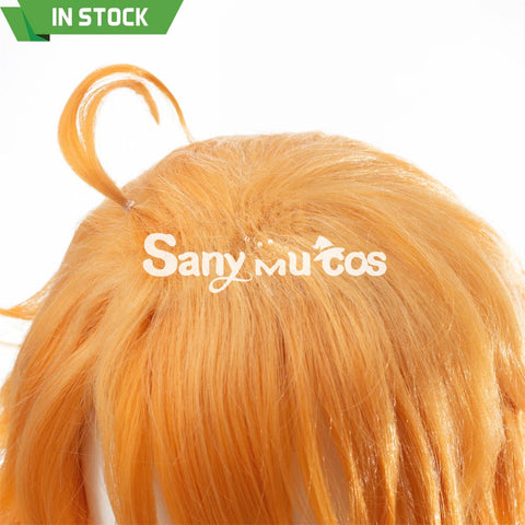 The Promised Neverland Emma Golden Gradient Cosplay Wig