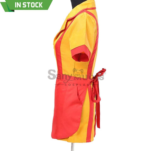 【In Stock】Tv Series 2 Broke Girls Cosplay Max & Caroline Costume Costumes