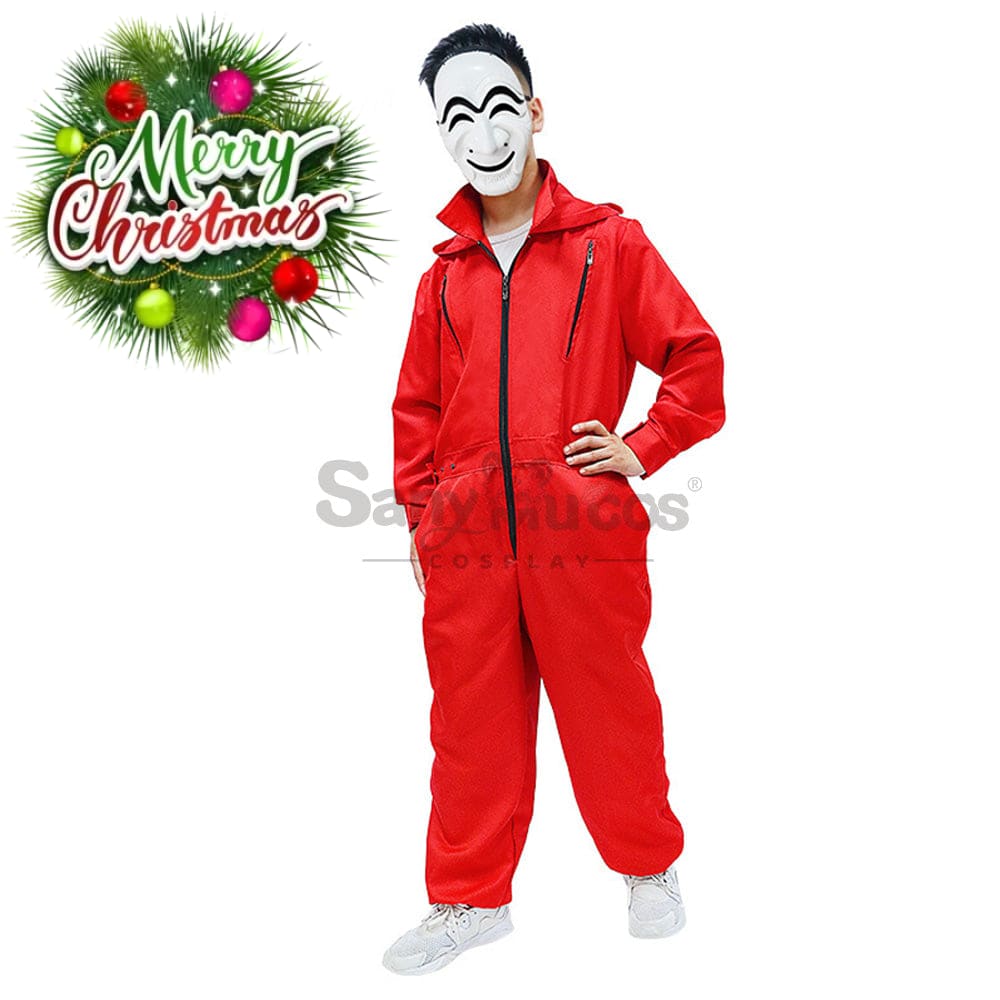 【In Stock】Tv Series Money Heist Cosplay Robber Costume Costumes