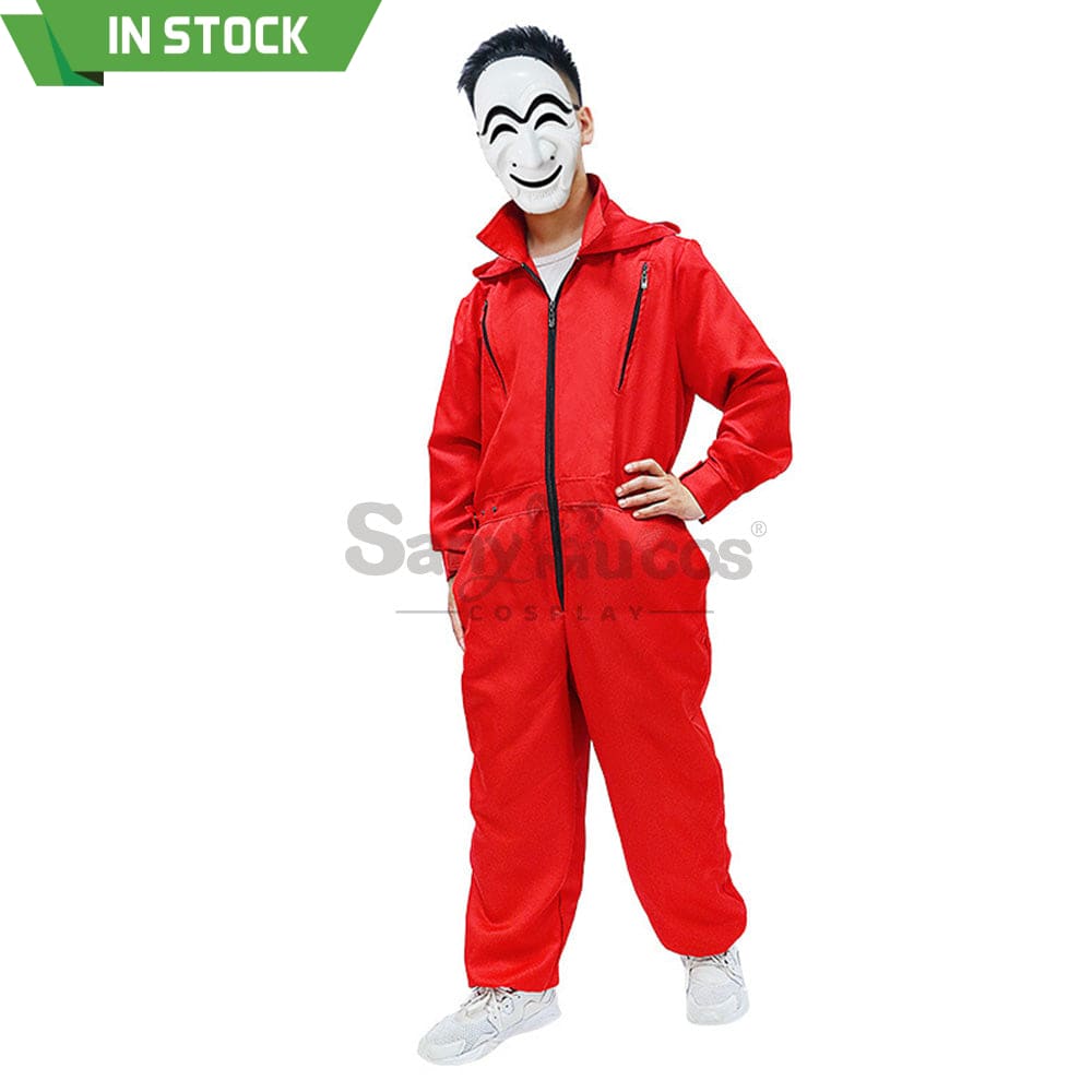 【In Stock】Tv Series Money Heist Cosplay Robber Costume Costumes