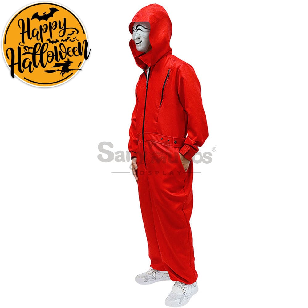 【In Stock】Tv Series Money Heist Cosplay Robber Costume Costumes
