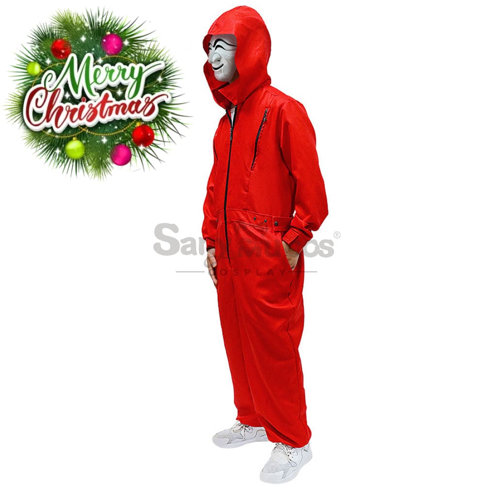 【In Stock】Tv Series Money Heist Cosplay Robber Costume Costumes