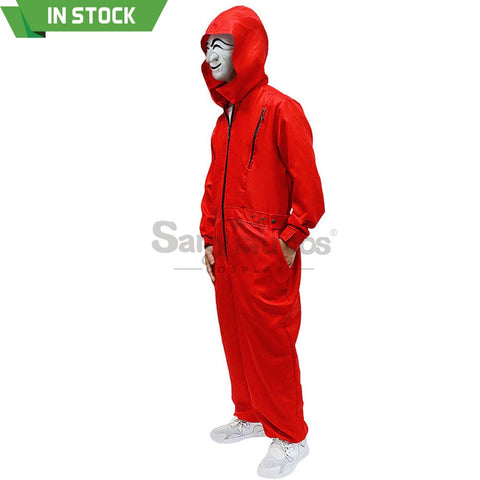 【In Stock】Tv Series Money Heist Cosplay Robber Costume Costumes