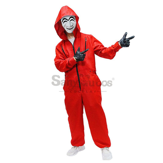 【In Stock】Tv Series Money Heist Cosplay Robber Costume Costumes 1000