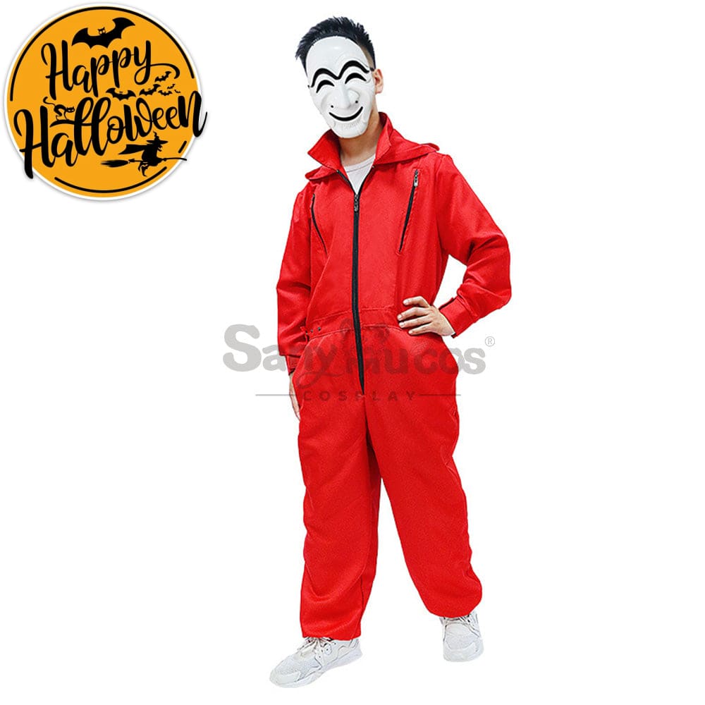 【In Stock】Tv Series Money Heist Cosplay Robber Costume Costumes