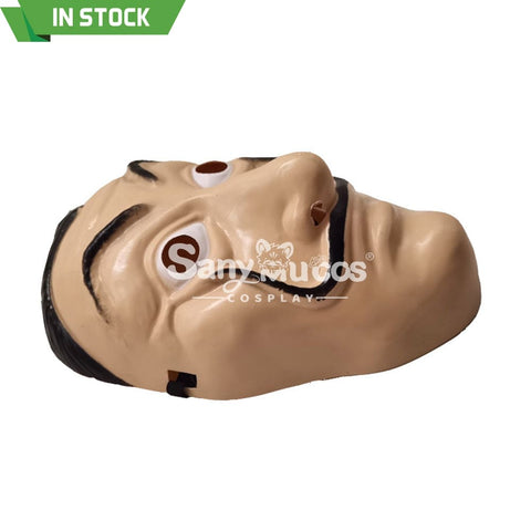 【In Stock】Tv Series Money Heist Cosplay Robber Mask Props Esp Version Prop