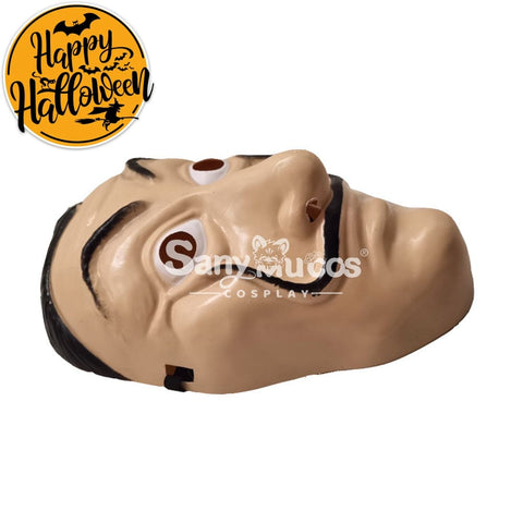 【In Stock】Tv Series Money Heist Cosplay Robber Mask Props Esp Version Prop