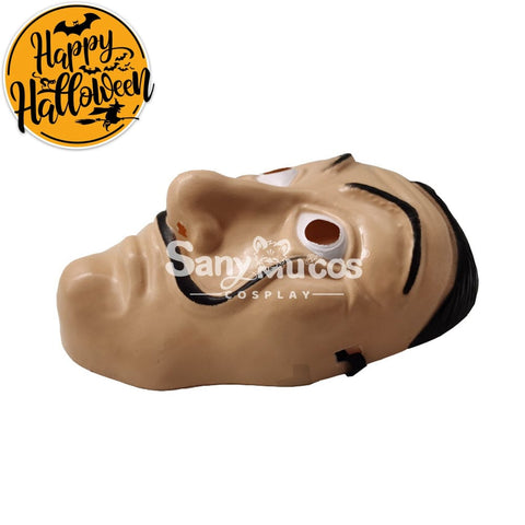 【In Stock】Tv Series Money Heist Cosplay Robber Mask Props Esp Version Prop