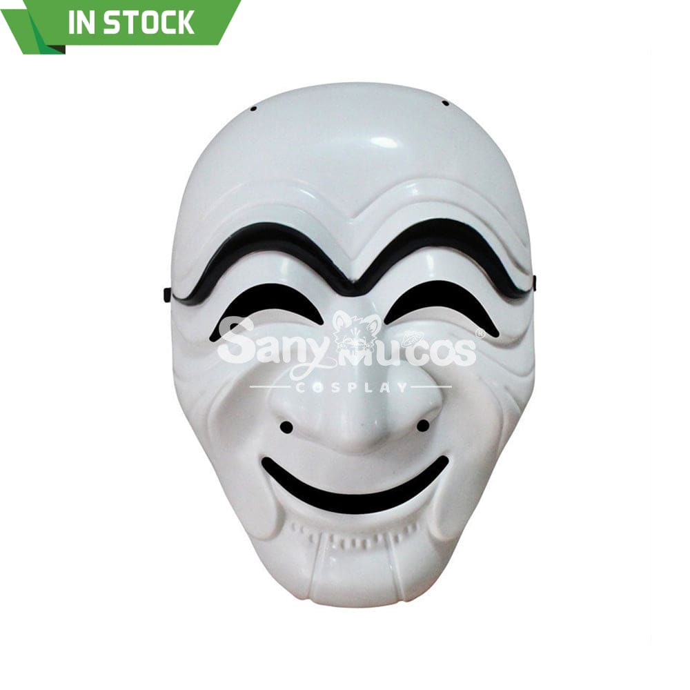 【In Stock】Tv Series Money Heist Cosplay Robber Mask Props Kor Version Prop