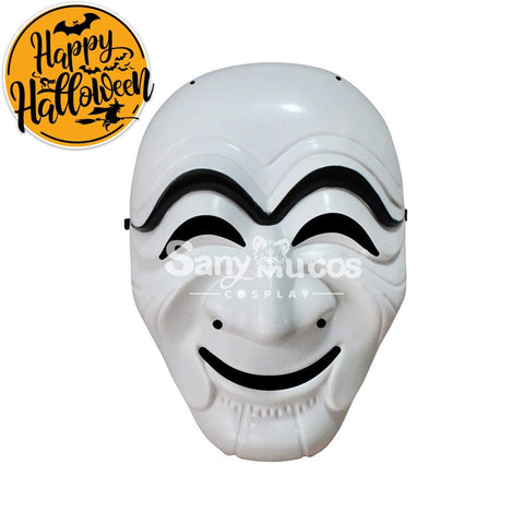 【In Stock】Tv Series Money Heist Cosplay Robber Mask Props Kor Version Prop