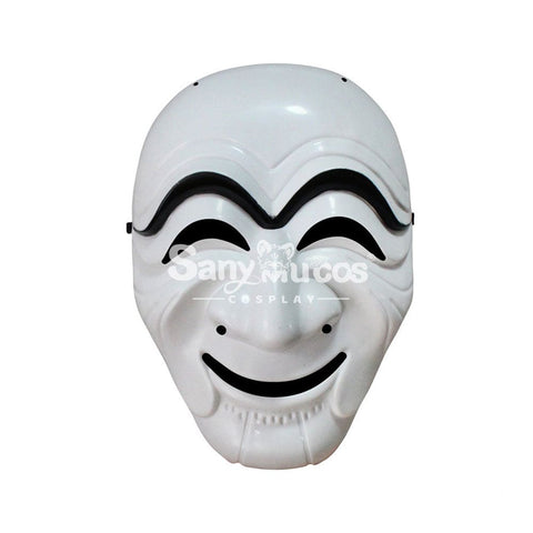【In Stock】Tv Series Money Heist Cosplay Robber Mask Props Kor Version Prop