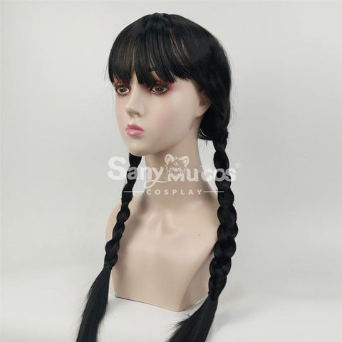 【In Stock】Tv Series Wednesday Cosplay Addams Wig Wigs