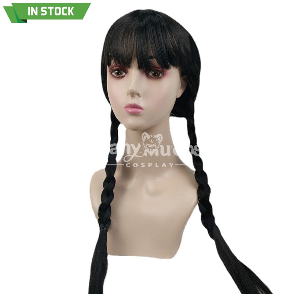 【In Stock】Tv Series Wednesday Cosplay Addams Wig Wigs