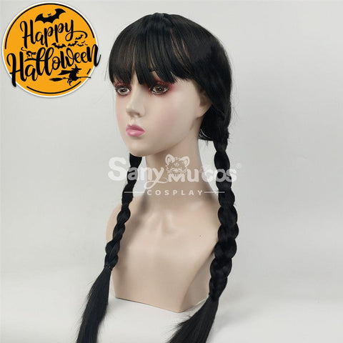 【In Stock】Tv Series Wednesday Cosplay Addams Wig Wigs