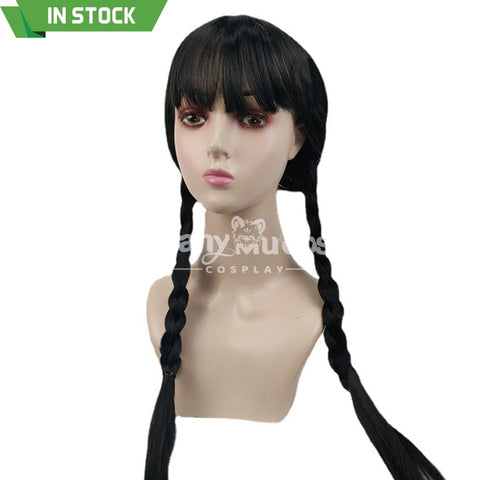 【In Stock】Tv Series Wednesday Cosplay Addams Wig Wigs