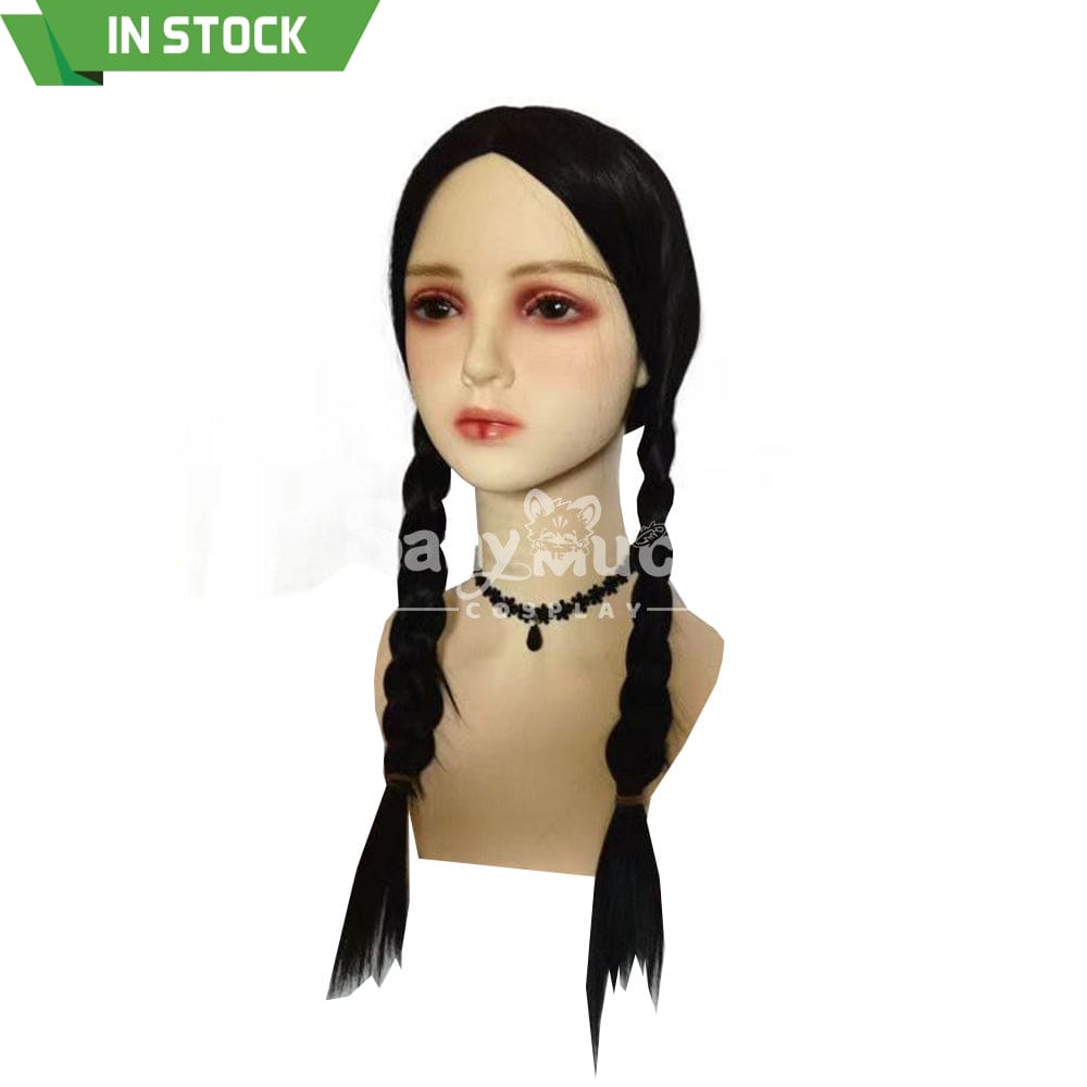 【In Stock】Tv Series Wednesday Cosplay Addams Wig Wigs