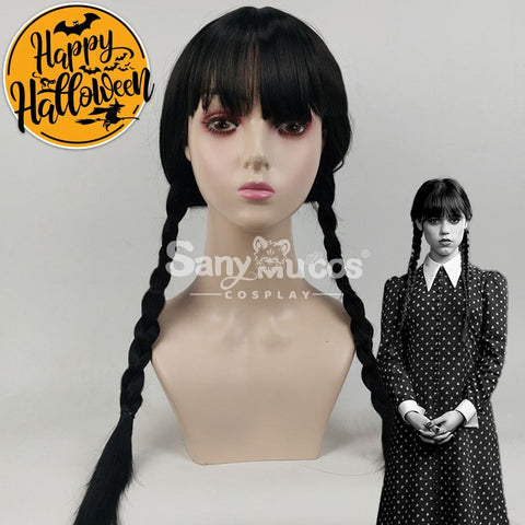 【In Stock】Tv Series Wednesday Cosplay Addams Wig Wigs