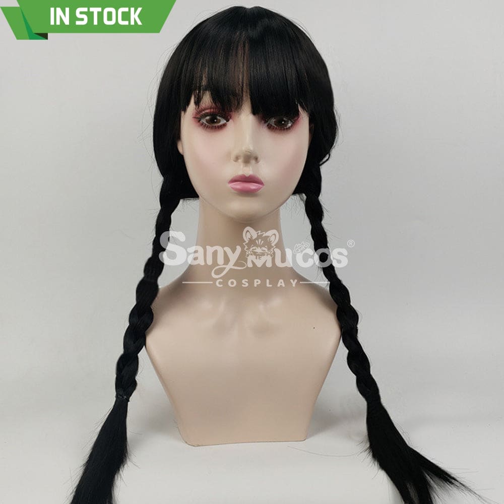 【In Stock】Tv Series Wednesday Cosplay Addams Wig Wigs