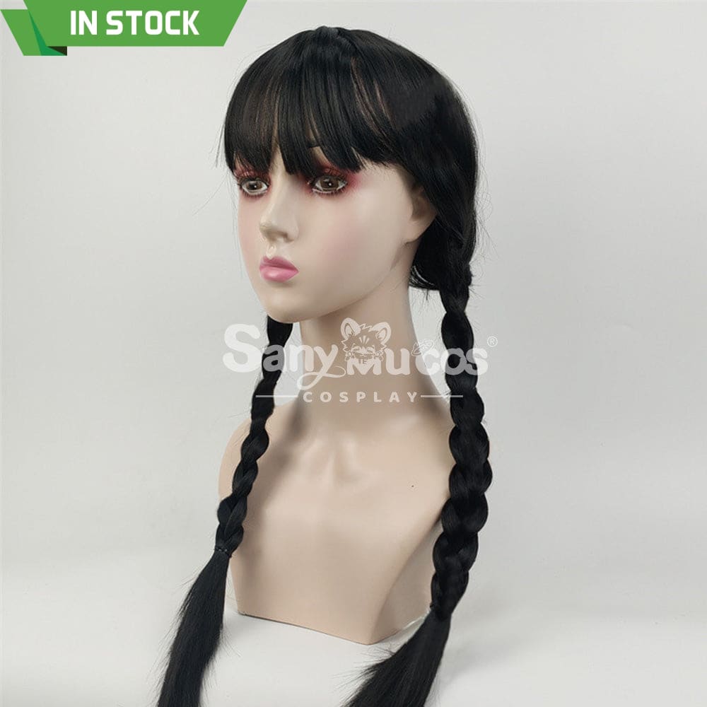 【In Stock】Tv Series Wednesday Cosplay Addams Wig Wigs