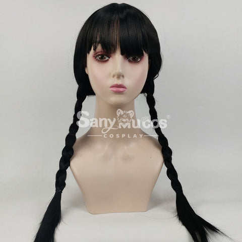 【In Stock】Tv Series Wednesday Cosplay Addams Wig Wigs