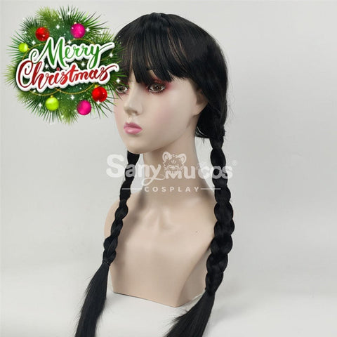 【In Stock】Tv Series Wednesday Cosplay Addams Wig Wigs