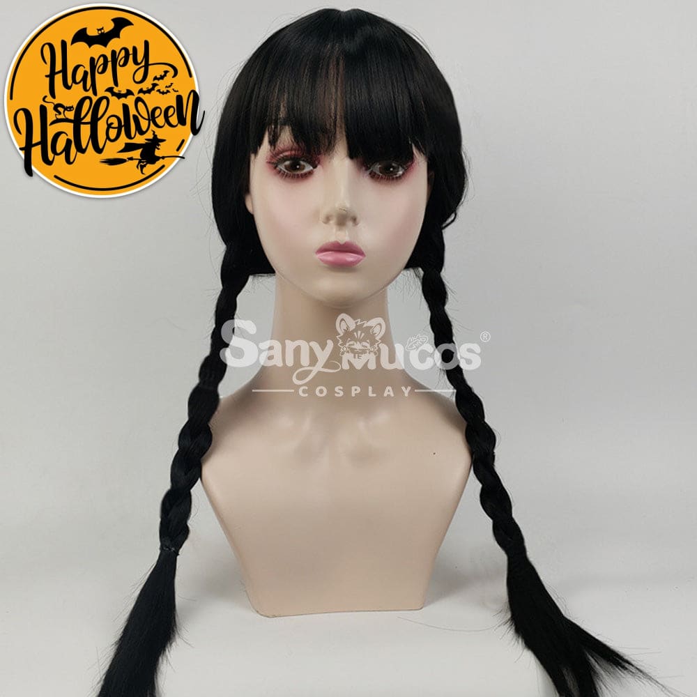 【In Stock】Tv Series Wednesday Cosplay Addams Wig Wigs