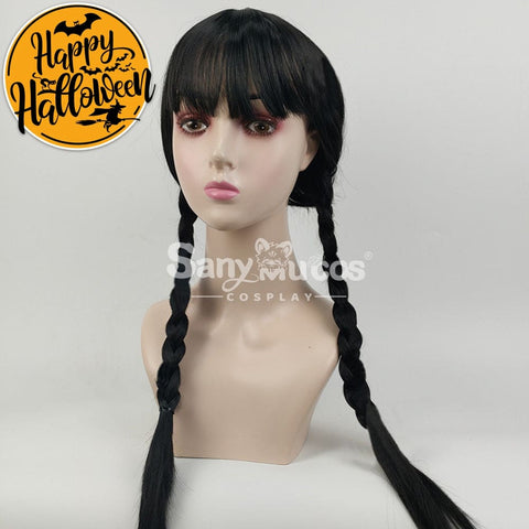 【In Stock】Tv Series Wednesday Cosplay Addams Wig Wigs