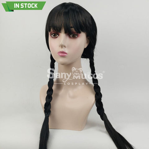 【In Stock】Tv Series Wednesday Cosplay Addams Wig Wigs