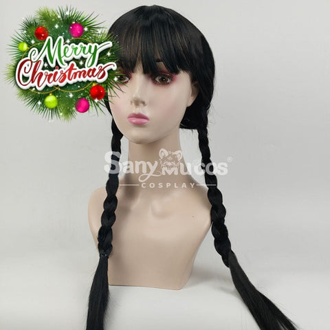 【In Stock】Tv Series Wednesday Cosplay Addams Wig Wigs