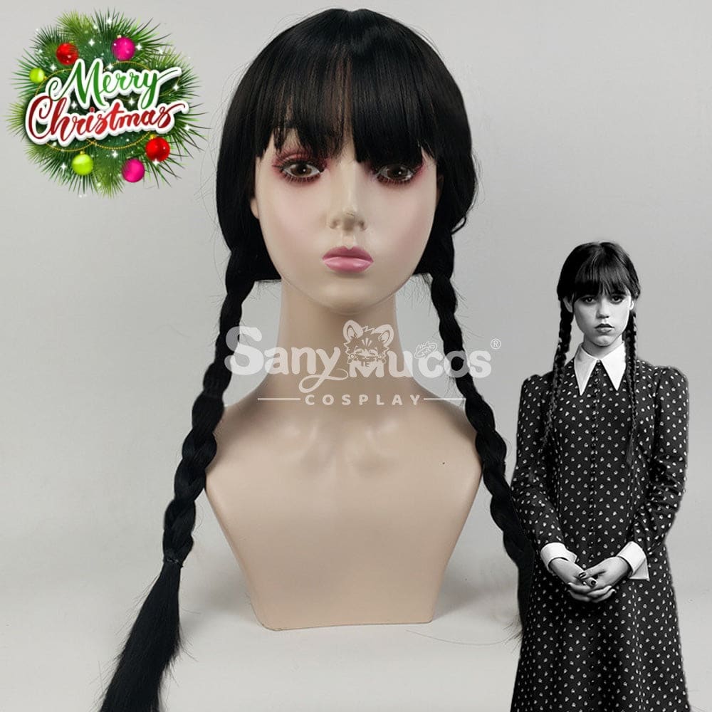 【In Stock】Tv Series Wednesday Cosplay Addams Wig Wigs