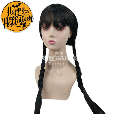 【In Stock】Tv Series Wednesday Cosplay Addams Wig Wigs