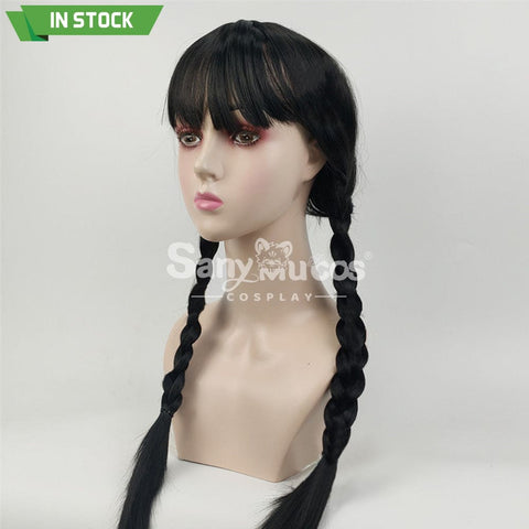 【In Stock】Tv Series Wednesday Cosplay Addams Wig Wigs