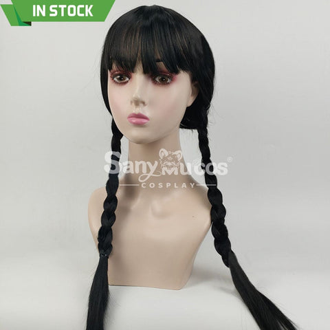 【In Stock】Tv Series Wednesday Cosplay Addams Wig Wigs