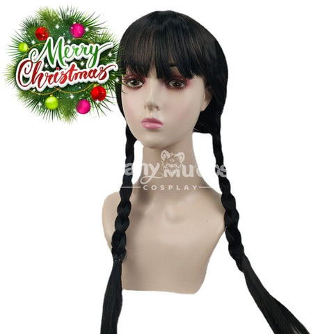 【In Stock】Tv Series Wednesday Cosplay Addams Wig Wigs