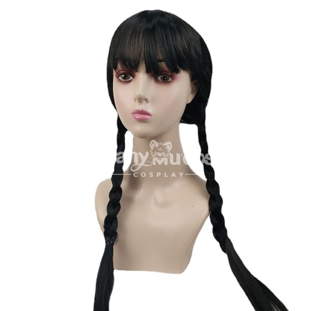 【In Stock】Tv Series Wednesday Cosplay Addams Wig Wigs