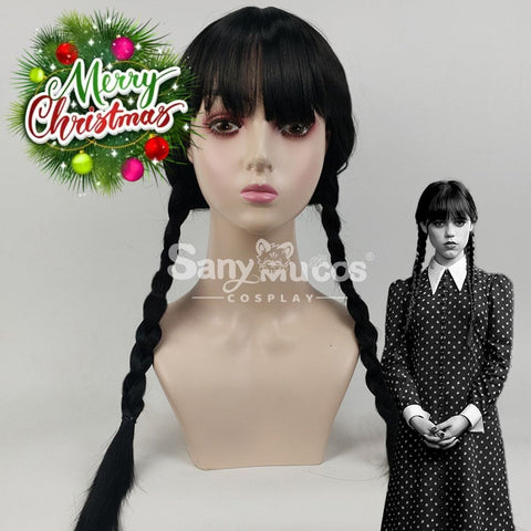 【In Stock】Tv Series Wednesday Cosplay Addams Wig Wigs