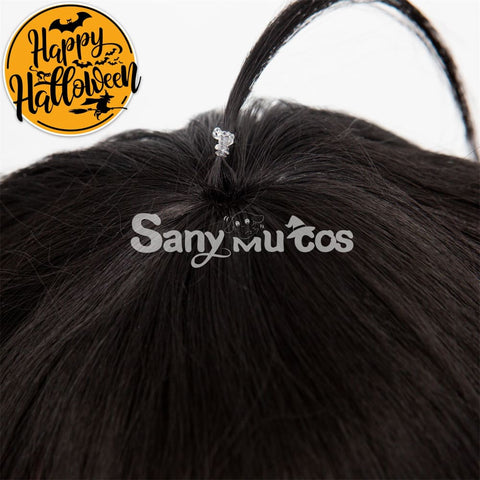 Virtual YouTuber vTuber Luxiem Vox Cosplay Wig Black Dyeing Middle Wig