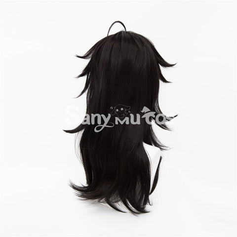 Virtual YouTuber vTuber Luxiem Vox Cosplay Wig Black Dyeing Middle Wig