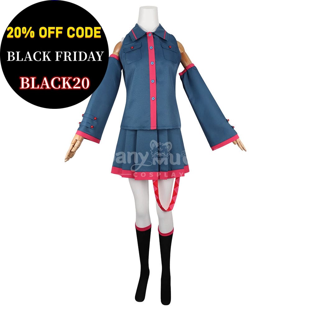 【In Stock】Vocaloid Cosplay Kasane Teto Utau Costume Costumes