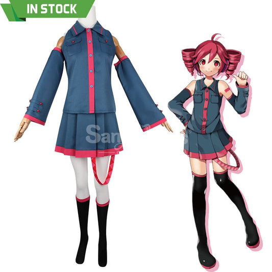 【In Stock】Vocaloid Cosplay Kasane Teto Utau Costume Costumes 1000