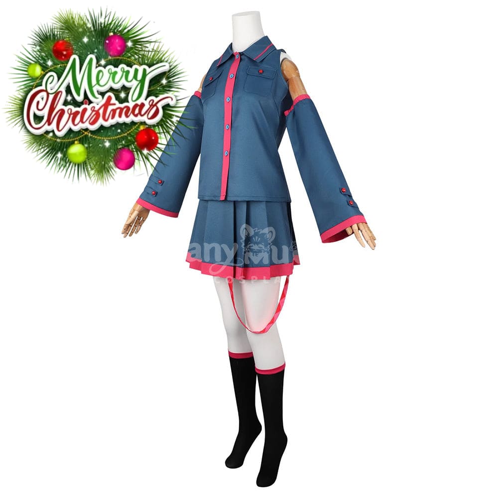 【In Stock】Vocaloid Cosplay Kasane Teto Utau Costume Costumes