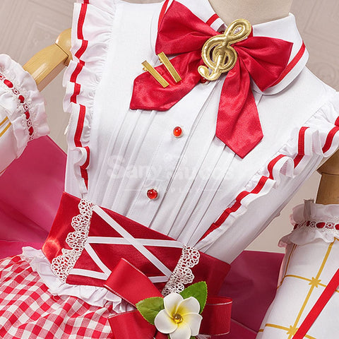 【In Stock】Vocaloid Hatsune Miku Cosplay 15th Anniversary Strawberry Dress Cosplay Costume Cosplay Costumes