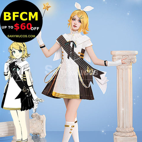【In Stock】Vocaloid Hatsune Miku Cosplay 15th Anniversary Symphony of Evil Kagamine Rin Cosplay Costume Cosplay Costumes