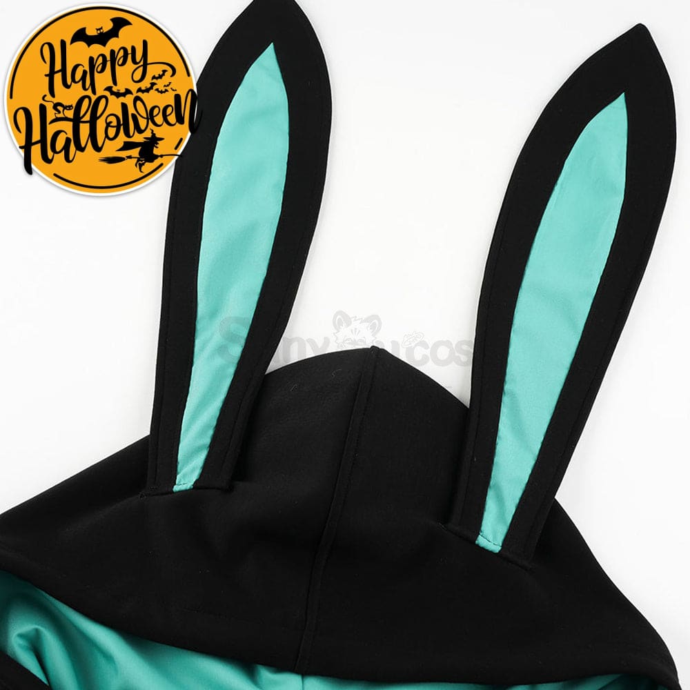 【In Stock】Vocaloid Hatsune Miku Cosplay Bunny Girl Hoodie Costume Costumes